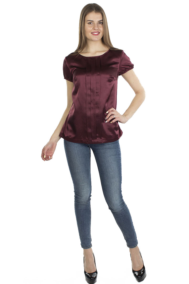Фото товара 19430, блузка с коротким рукавом